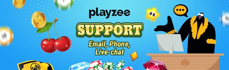playzee support options review-logo