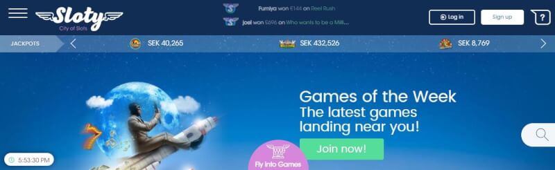 sloty casino website provides casino games, ฝากเงินครั้งแรกพิเศษและข้อเสนอสำหรับผู้เล่นใหม่-โลโก้