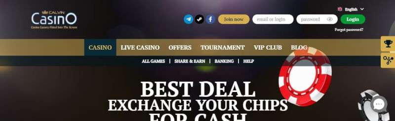 calvin casino website offers casino games, ฝากเงินครั้งแรกพิเศษและข้อเสนอสำหรับผู้เล่นใหม่-โลโก้