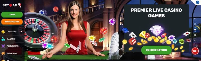betamo website offers gambling games, การฝากเงินครั้งแรกพิเศษและข้อเสนอสำหรับผู้เล่นใหม่ - โลโก้
