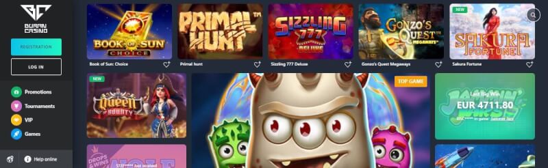 buran casino homepage offers casino games, โบนัสเงินฝากครั้งแรกและข้อเสนอสำหรับผู้เล่นใหม่ - โลโก้