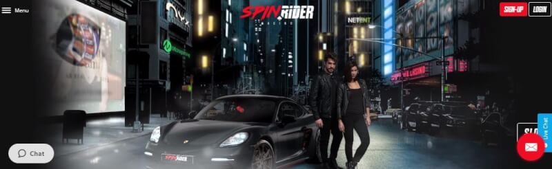 spin rider website provides gambling games, โบนัสเงินฝากครั้งแรกและข้อเสนอสำหรับผู้เล่นใหม่-โลโก้