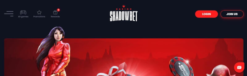 shadowbet casino website offers gambling games, โบนัสเงินฝากครั้งแรกและโปรโมชั่นสำหรับผู้เล่นใหม่ - โลโก้