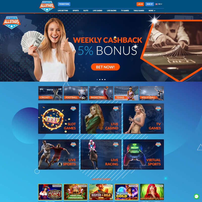 Allstars Bet 101 ภาพหน้าจอ 1
