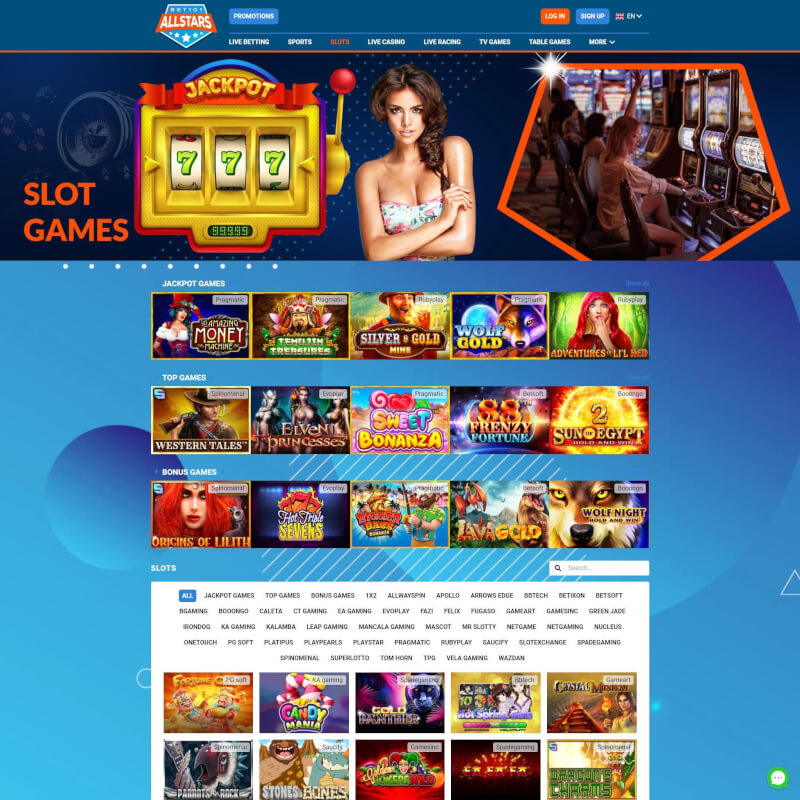 Allstars Bet 101 ภาพหน้าจอ 2
