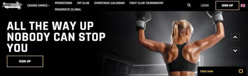 ladyhammer casino homepage provides gambling games, โบนัสเงินฝากครั้งแรกและโปรโมชั่นสำหรับผู้เล่นใหม่ - โลโก้