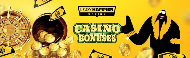 If you’re trying to take advantage of a brand new casino extra then ladyhammer casino welcome bonus and no-cost spins may be a beneficial option for you-logo