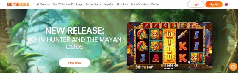 betsedge casino offers all gambling games, promotions and welcome extra for brand new players-logo