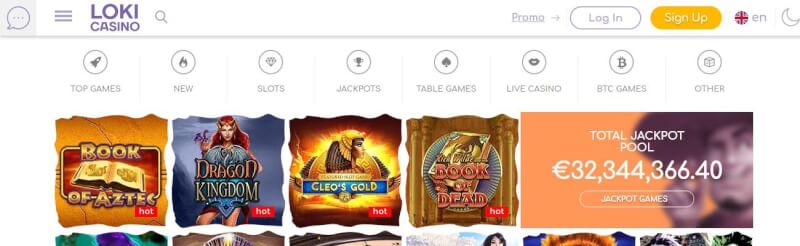 loki casino homepage offers gambling games, โบนัสเงินฝากครั้งแรกและแคมเปญสำหรับผู้เล่นใหม่ - โลโก้