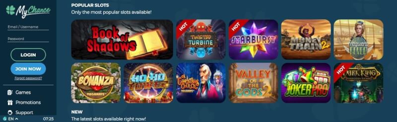 mychance casino website provides casino games, ฝากเงินครั้งแรกพิเศษและโปรโมชั่นสำหรับผู้เล่นใหม่-โลโก้