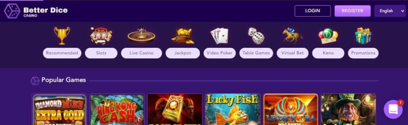 better dice homepage provides casino games, โบนัสเงินฝากครั้งแรกและข้อเสนอสำหรับผู้เล่นใหม่-โลโก้