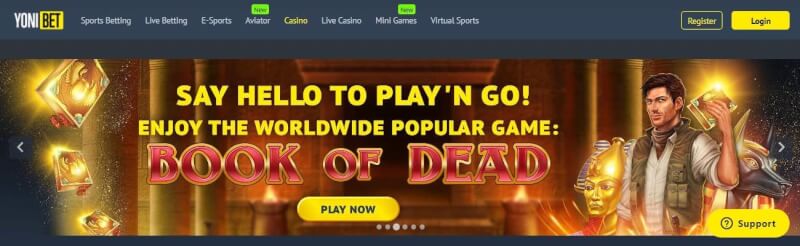 yonibet casino website offers casino games, พิเศษฝากครั้งแรกและโปรโมชั่นสำหรับผู้เล่นใหม่โลโก้