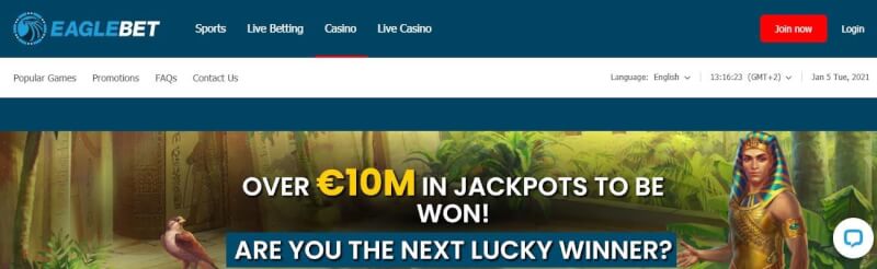 eaglebet website offers gambling games, พิเศษฝากครั้งแรกและโปรโมชั่นสำหรับผู้เล่นใหม่โลโก้