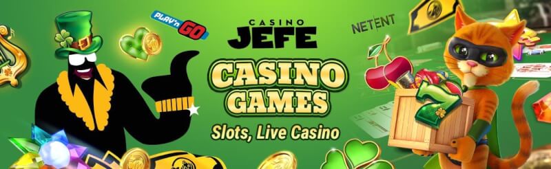 Casino Jefe Games and Slots, play online slot machines and live casino-logo