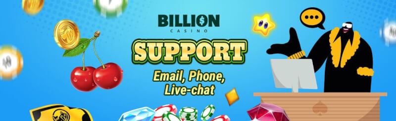billion casino support options review-logo