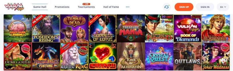 vulkan vegas website provides gambling games, very first deposit bonus and campaigns for new players-logo