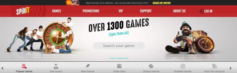 spinit homepage offers casino games, ฝากครั้งแรกพิเศษและโปรโมชั่นสำหรับผู้เล่นใหม่-โลโก้