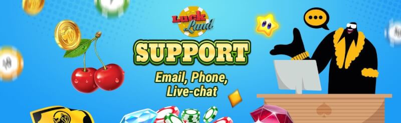luckland casino assistance options review-logo
