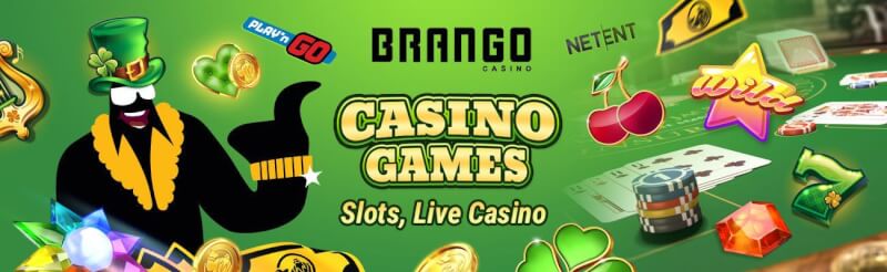 brango casino offers numerous casino games like slots, เกมการพนันแบบเรียลไทม์อย่างแบล็คแจ็ค, บาคาร่าและรูเล็ต-โลโก้