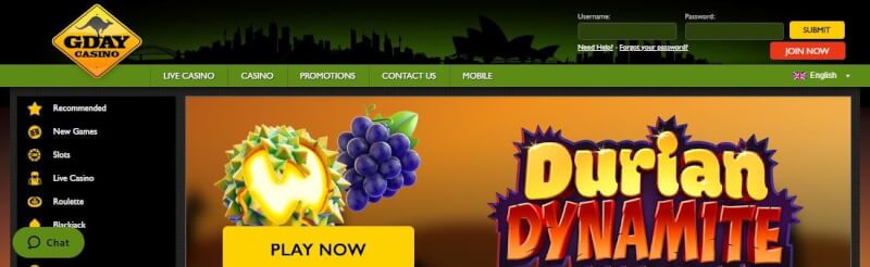 gday casino website offers gambling games, ฝากเงินครั้งแรกพิเศษและโปรโมชั่นสำหรับผู้เล่นใหม่-โลโก้