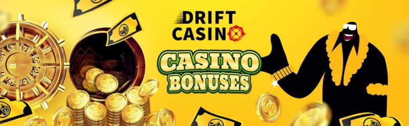 Drift Casino is giving new players a good welcome bonus-logo