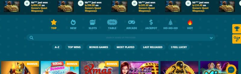 spinaru homepage provides casino games and offers for new players-logo