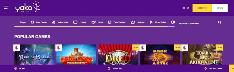 yako casino homepage provides gambling games, ฝากครั้งแรกพิเศษและโปรโมชั่นสำหรับผู้เล่นใหม่-โลโก้