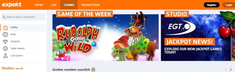 expekt casino homepage offers casino games, โบนัสเงินฝากครั้งแรกและโปรโมชั่นสำหรับผู้เล่นใหม่-โลโก้