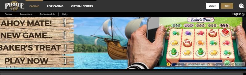 piratespin homepage provides casino games, การฝากเงินครั้งแรกพิเศษและข้อเสนอสำหรับผู้เล่นใหม่ - โลโก้