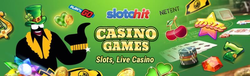 slotohit offers numerous casino games like slot machines, เกมคาสิโนแบบเรียลไทม์อย่างแบล็คแจ็ค, บาคาร่าและรูเล็ต-โลโก้