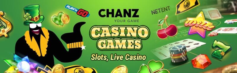 chanz gambling games and slots, play online slots and live casino games-logo
