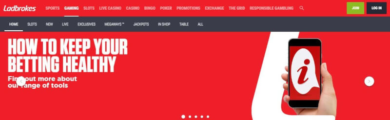 ladbrokes website provides casino games, ฝากเงินครั้งแรกพิเศษและข้อเสนอสำหรับผู้เล่นใหม่-โลโก้