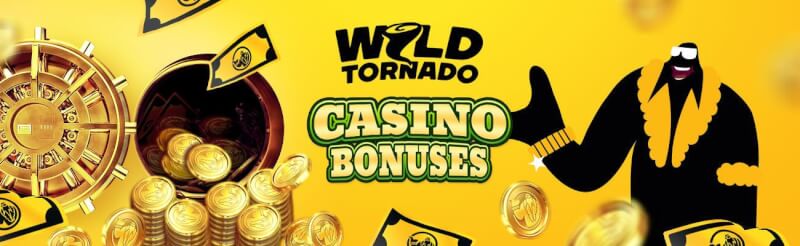 wild tornado provides welcome extra package with first deposit bonus and no-cost spins included-logo
